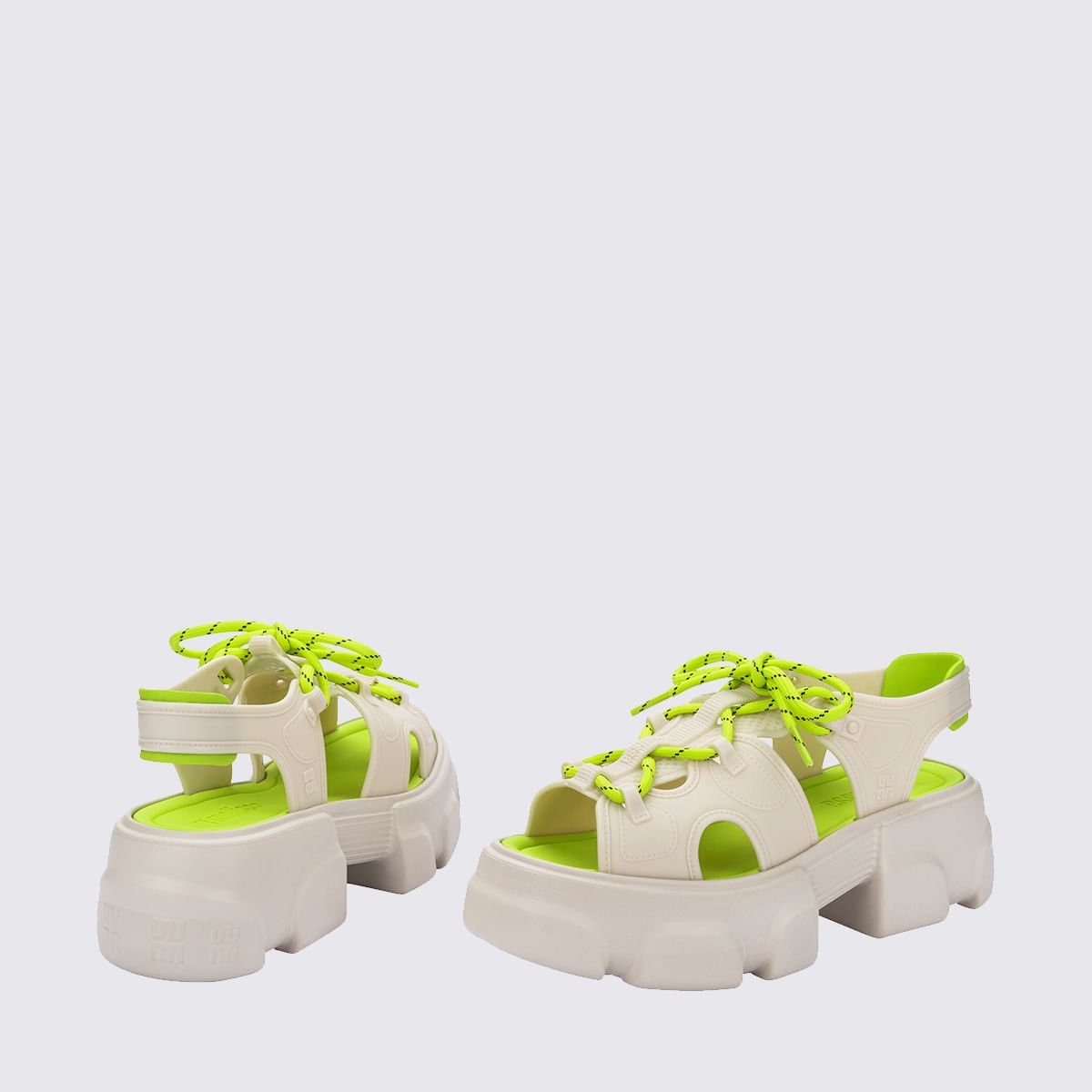 Melissa Camp Sandal Bege Verde 37913 Bege/Verde 4