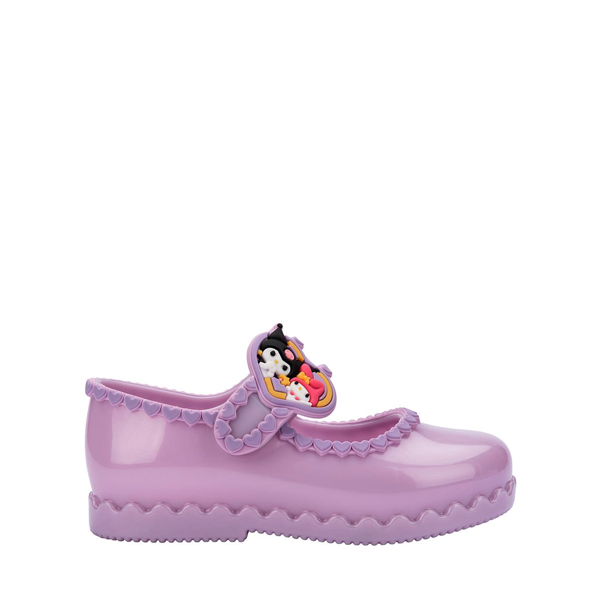 Mini Melissa Hip Ballerina + Hello Kitty And Friends Baby Lilás Perolado 37993