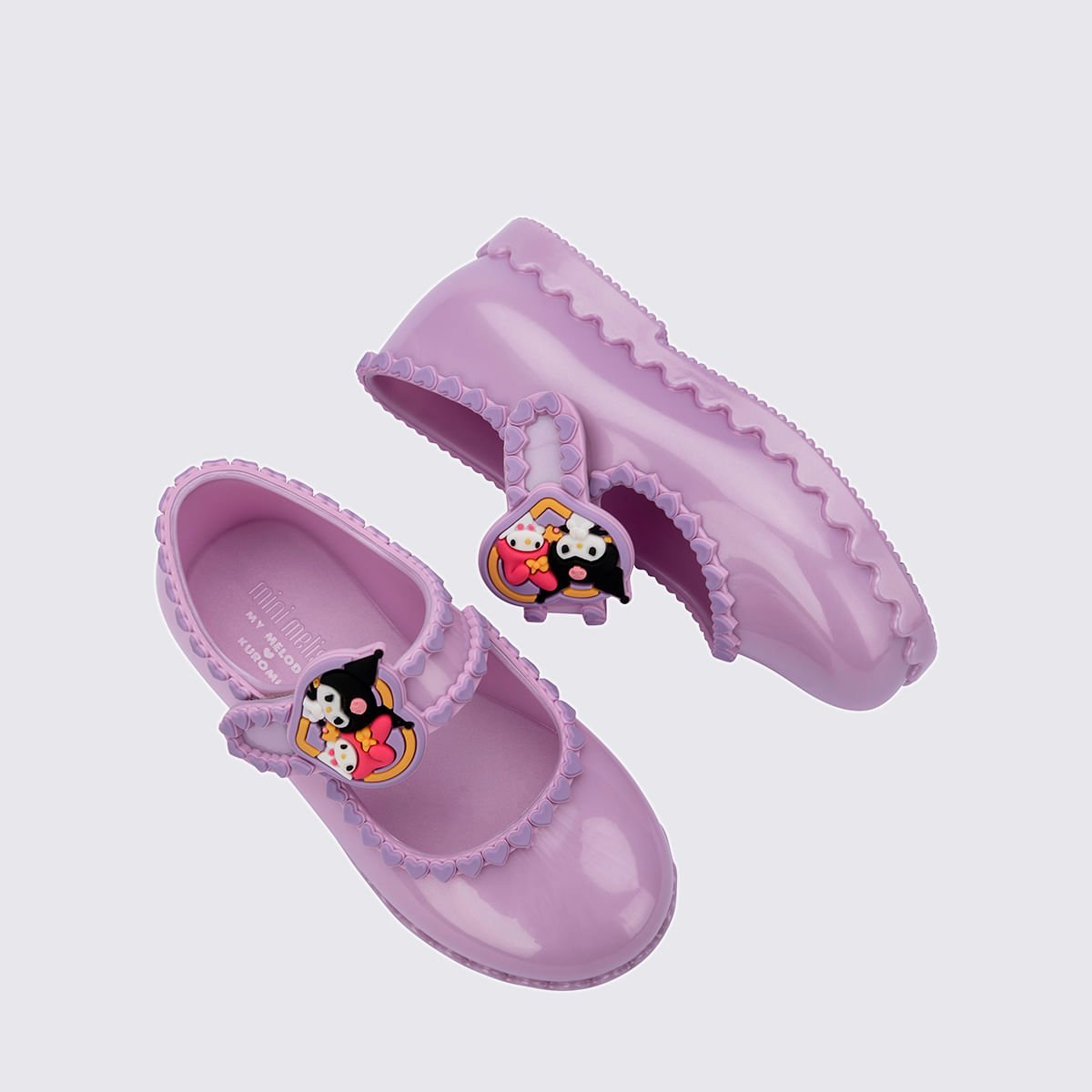 Mini Melissa Hip Ballerina + Hello Kitty And Friends Baby Lilás Perolado 37993 Lilás 4