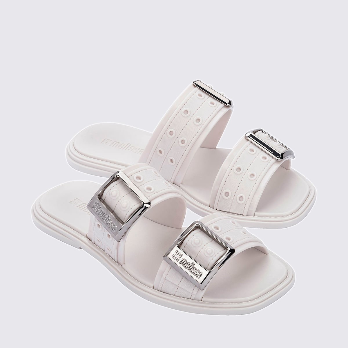 Melissa Ladylike Slide Branco Onix 37800 Branco 3