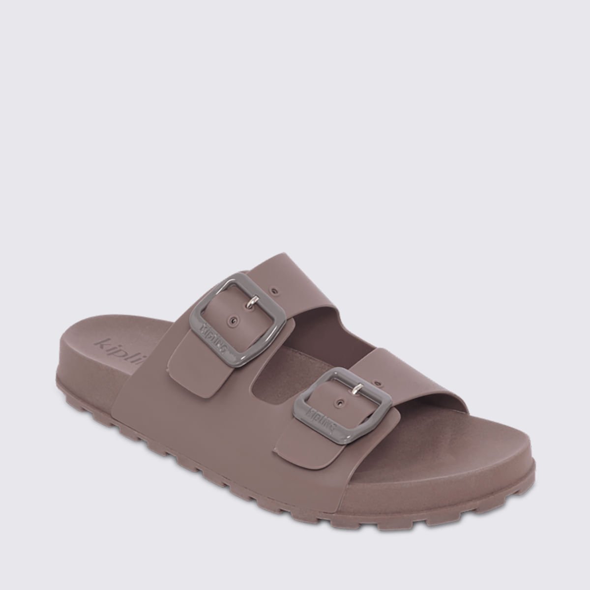 Chinelo Kipling Flat Simply Mocha 900007DG Bege 3