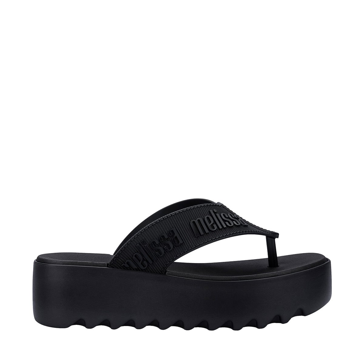 Melissa M Lover Thong Platform Preto 37914