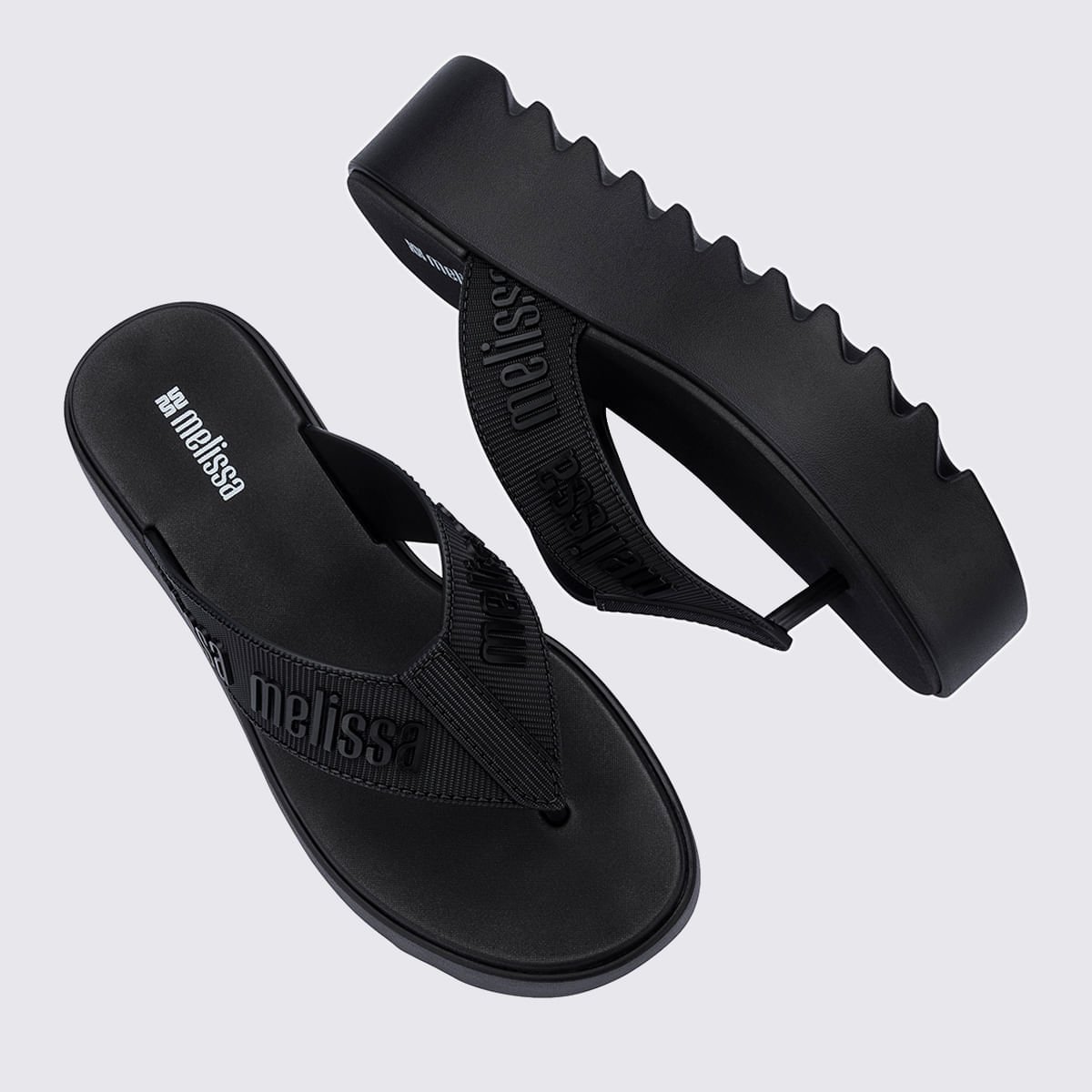 Melissa M Lover Thong Platform Preto 37914 Preto 3