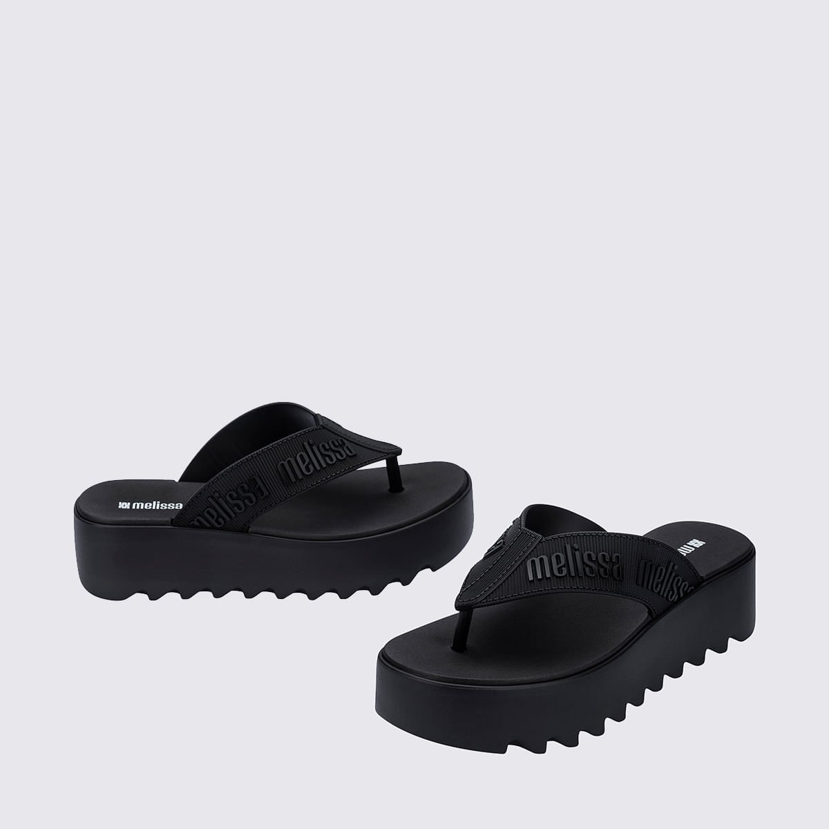 Melissa M Lover Thong Platform Preto 37914 Preto 4