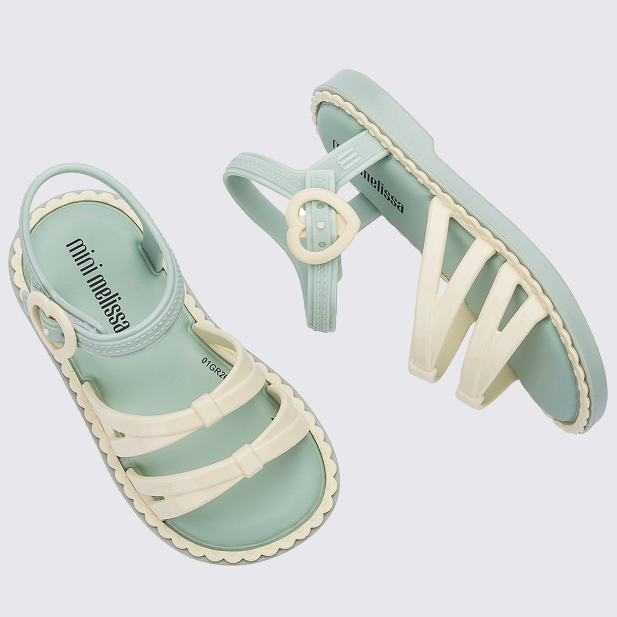 Mini Melissa Aurora Baby Verde Bege 38035 Verde/Bege 3