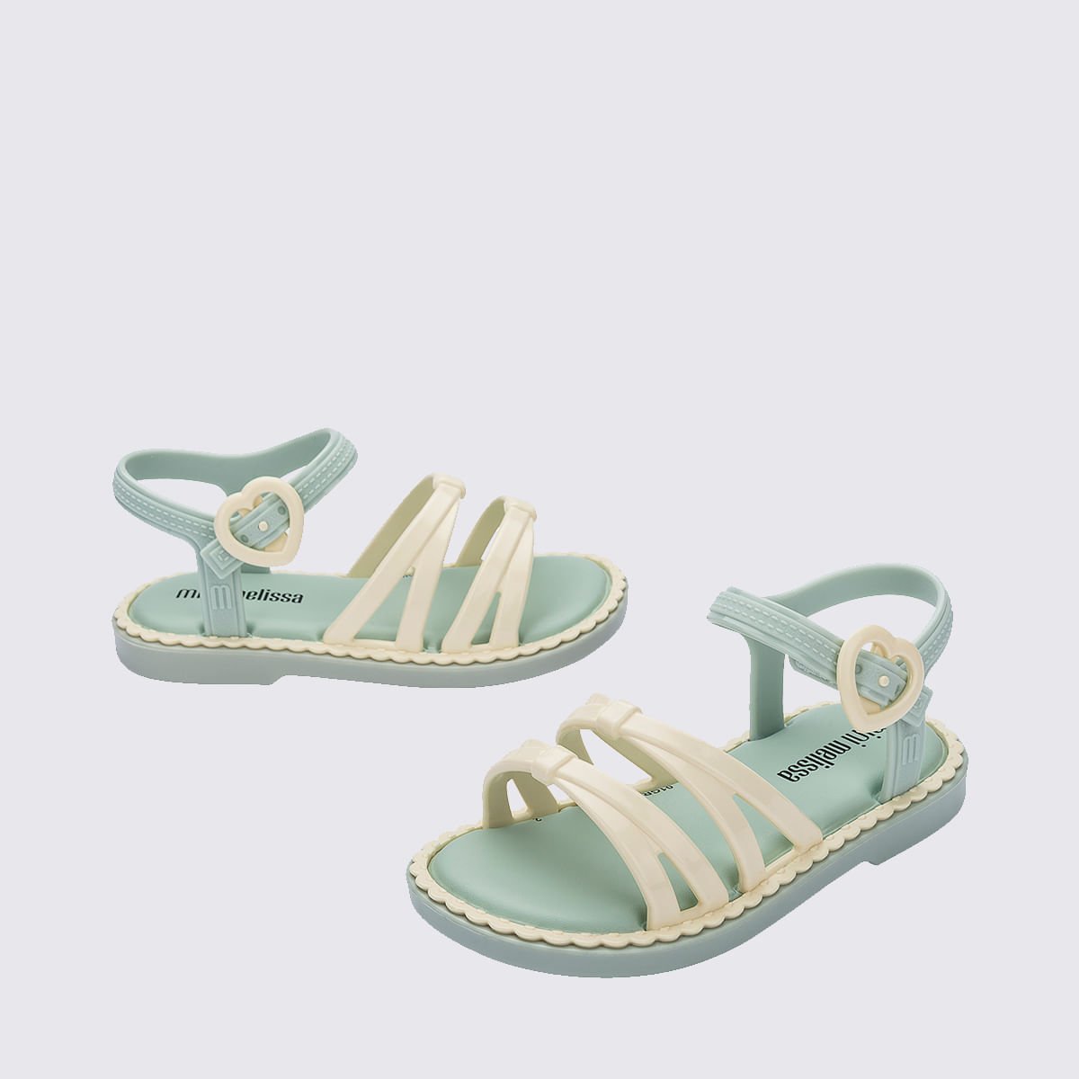 Mini Melissa Aurora Baby Verde Bege 38035 Verde/Bege 4