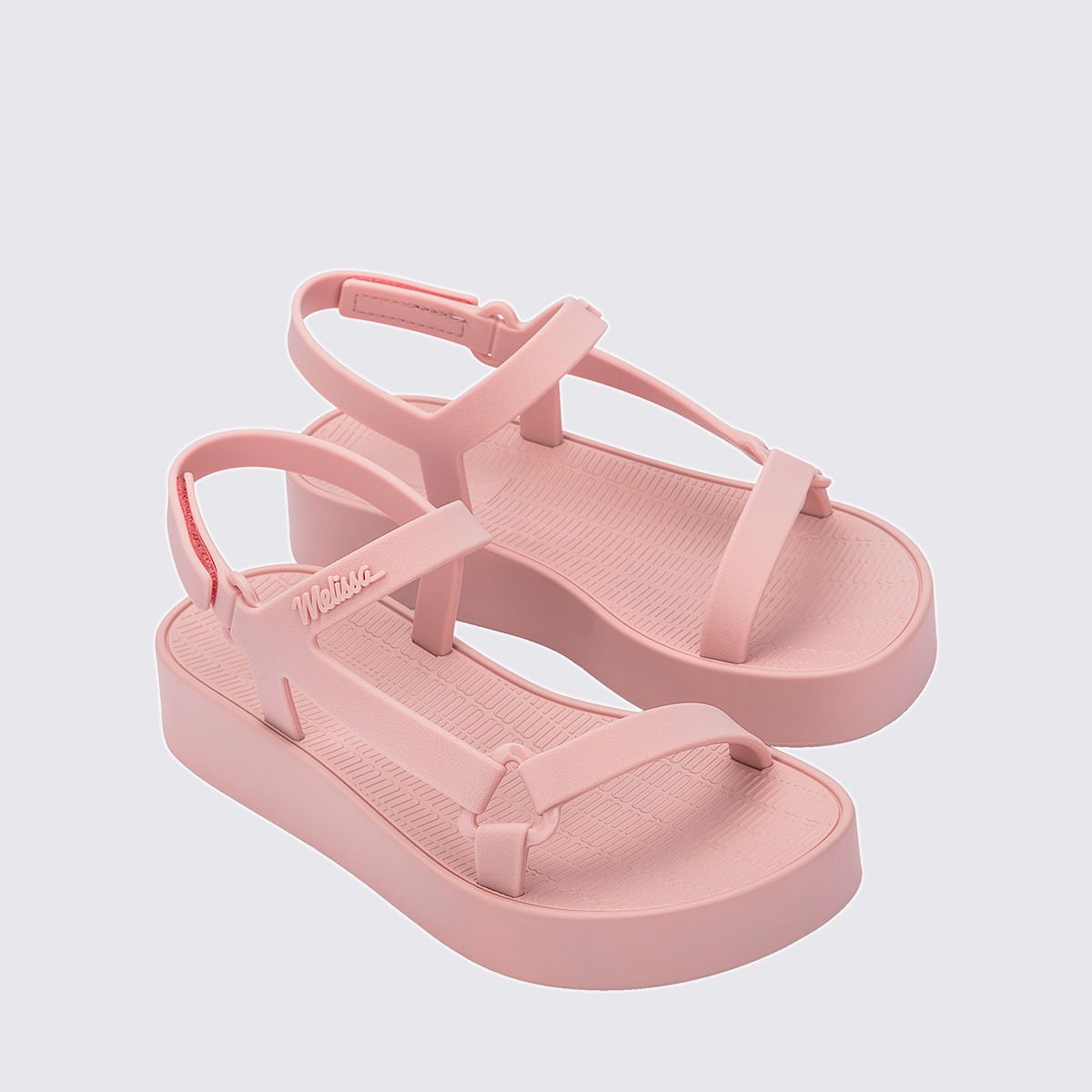 Mini Melissa Sun Downtown Platform Infantil Rosa Claro 38064 Rosa 3