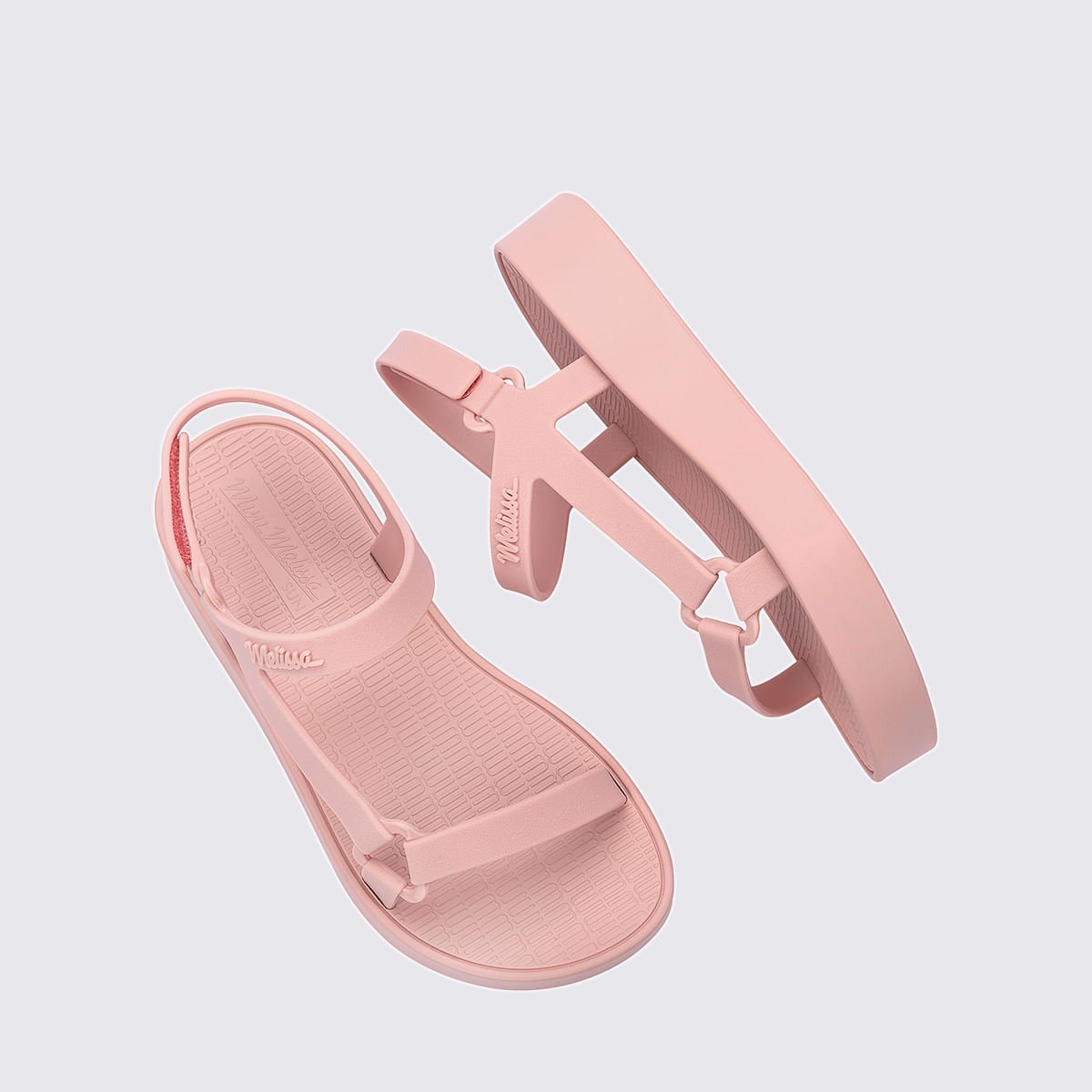 Mini Melissa Sun Downtown Platform Infantil Rosa Claro 38064 Rosa 5