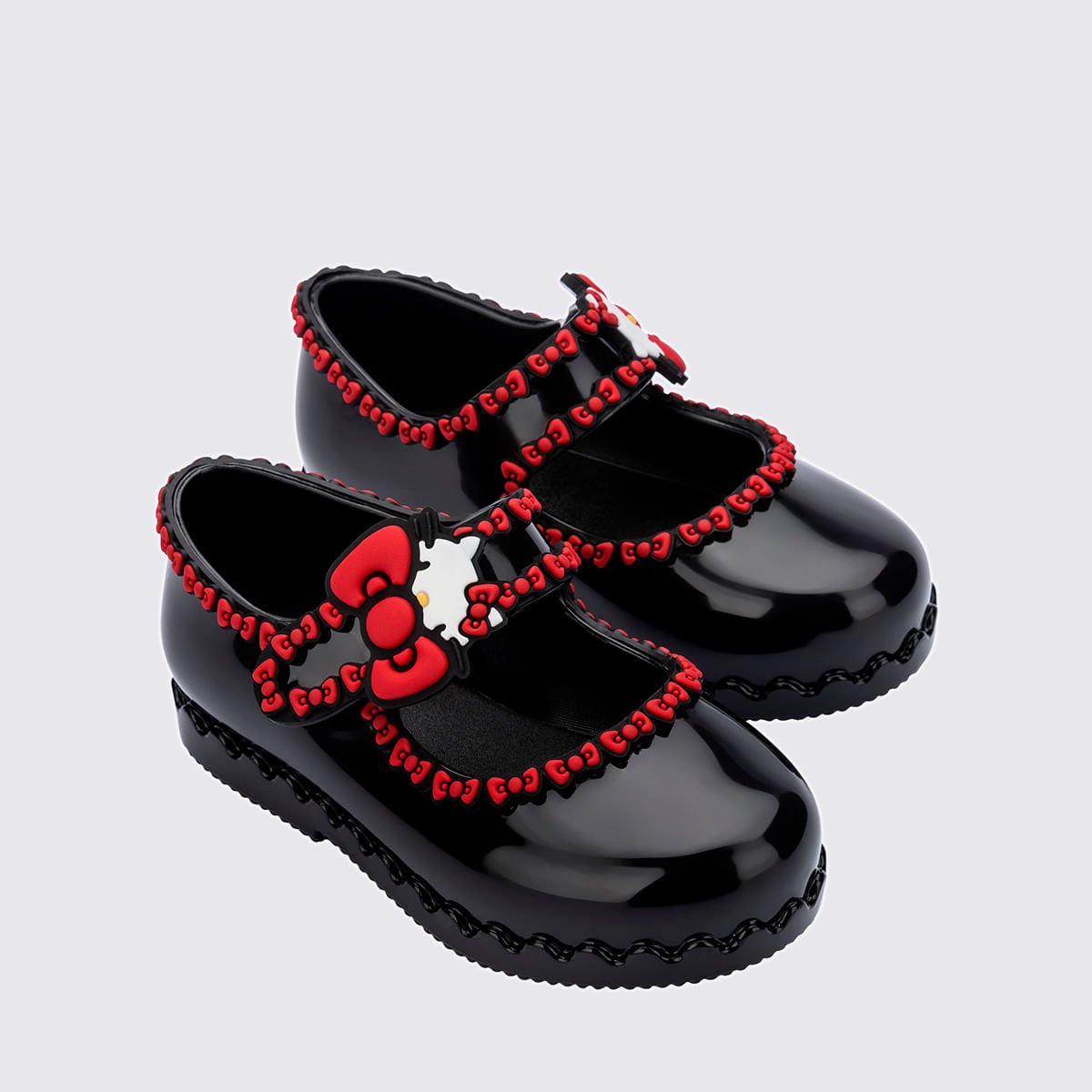 Mini Melissa Hip Ballerina + Hello Kitty And Friends Baby Preto Vermelho 37993 Preto 3