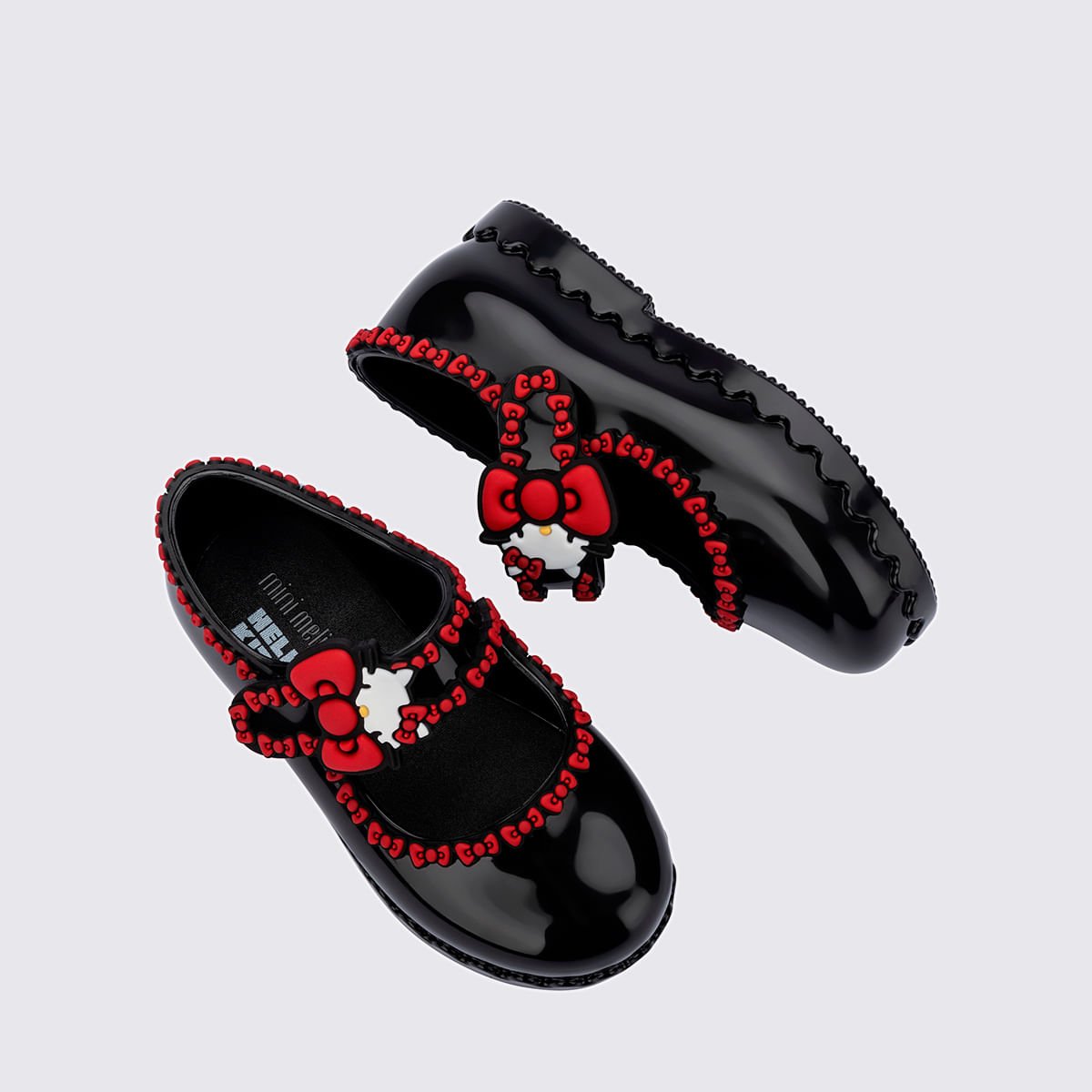 Mini Melissa Hip Ballerina + Hello Kitty And Friends Baby Preto Vermelho 37993 Preto 4