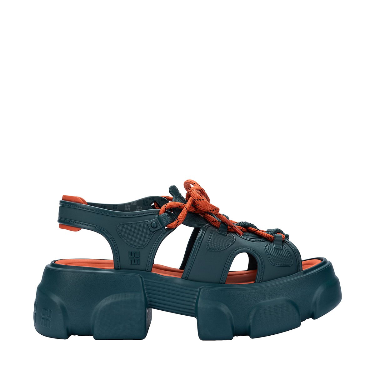 Melissa Camp Sandal Azul Laranja 37913