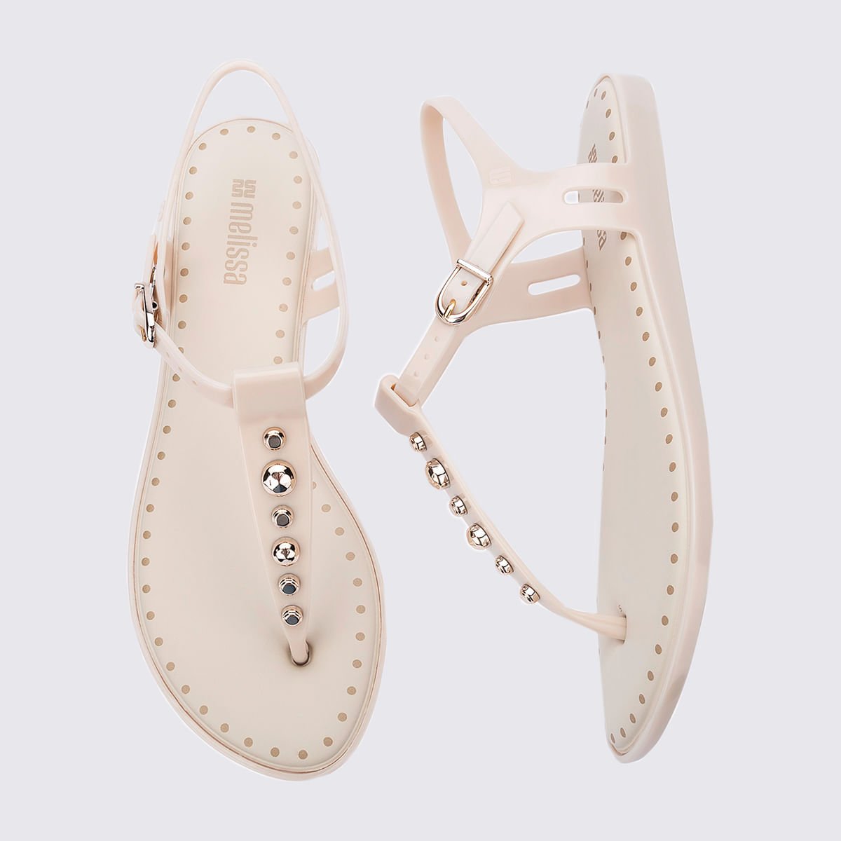 Melissa Solar Boho Bege Claro 38031 Bege 5