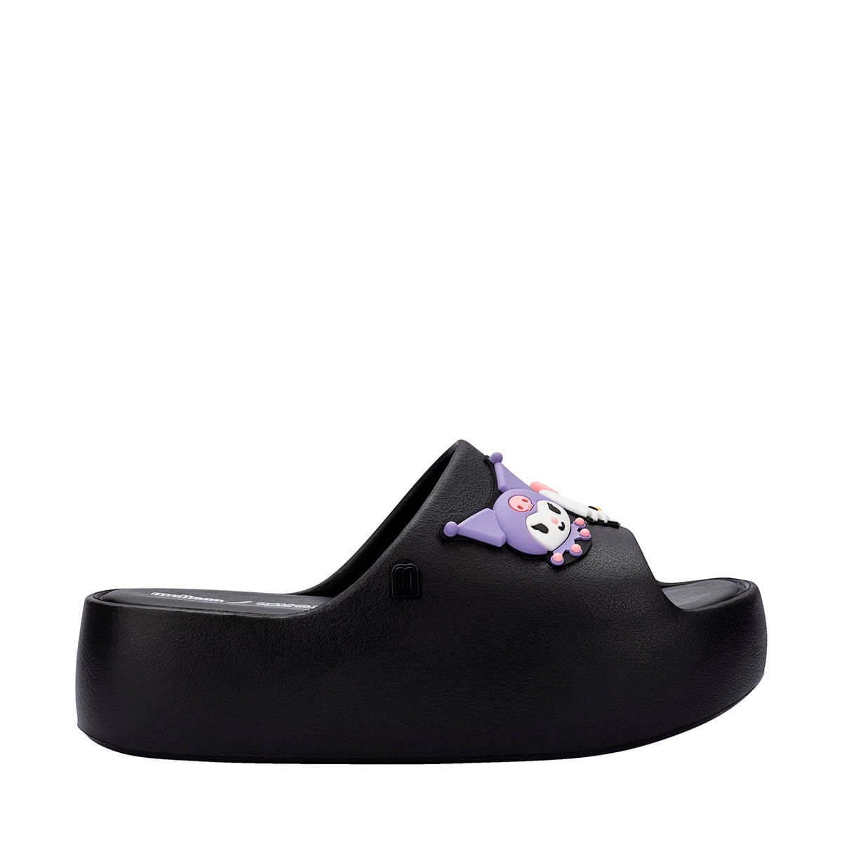 Melissa Free Platform Slide + Hello Kitty And Friends Preto 37874