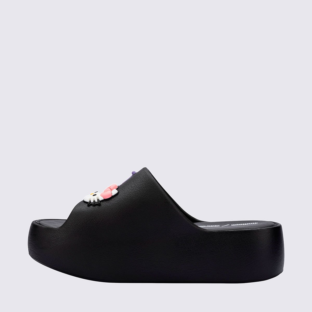 Melissa Free Platform Slide + Hello Kitty And Friends Preto 37874 Preto 2