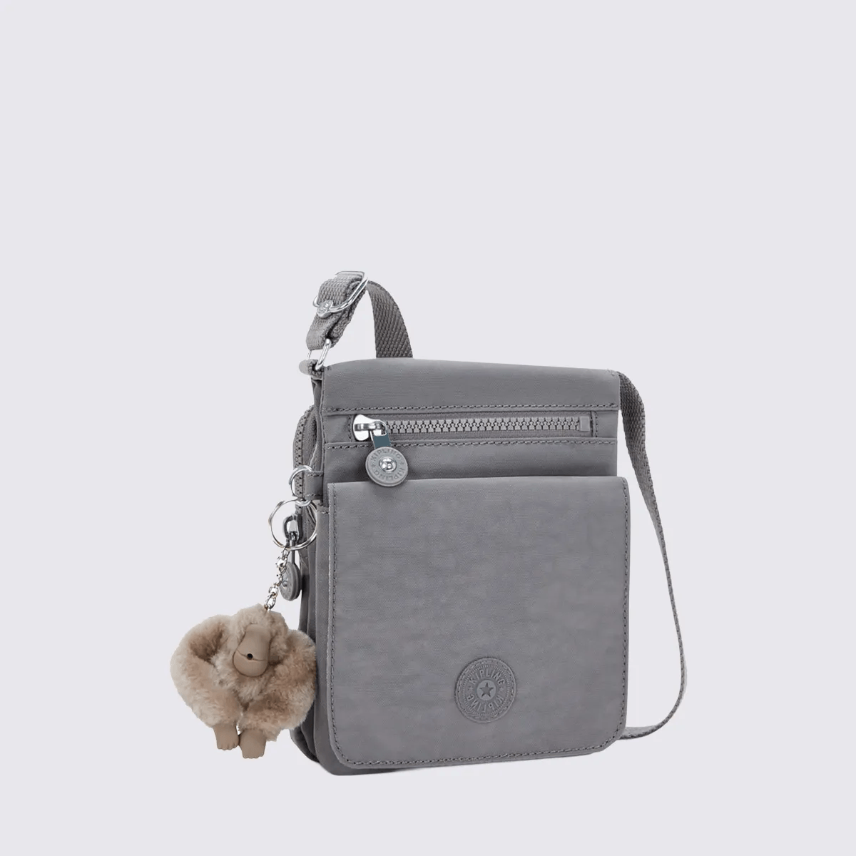 Bolsa Kipling New Eldorado Cinza I72918DH Cinza 3