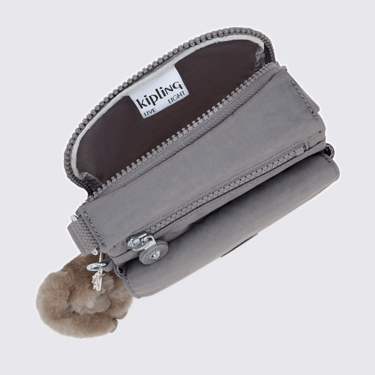 Bolsa Kipling New Eldorado Cinza I72918DH Cinza 4