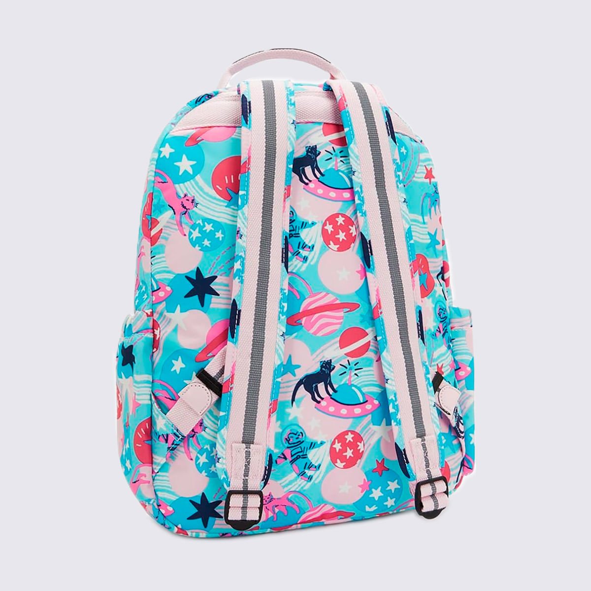 Mochila Kipling Seoul Estampado I48514KH Azul 2