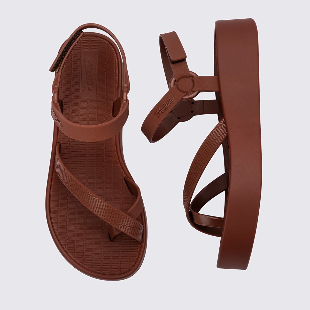 Melissa Sun Leblon Marrom 38062 Marrom 3
