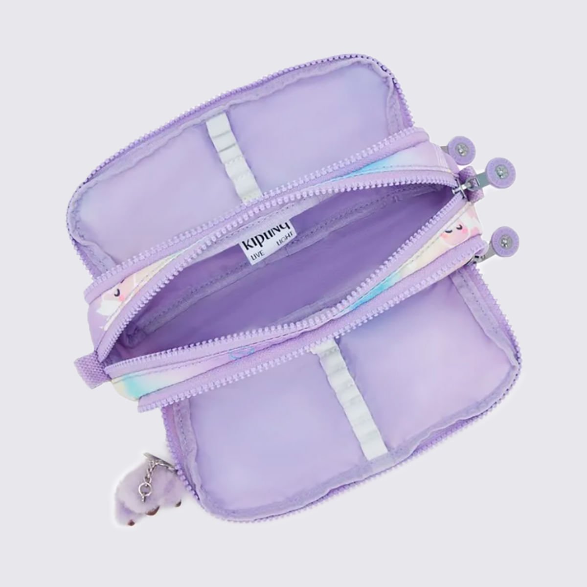 Estojo Kipling Gitroy Estampado I35608CR Lilás 4