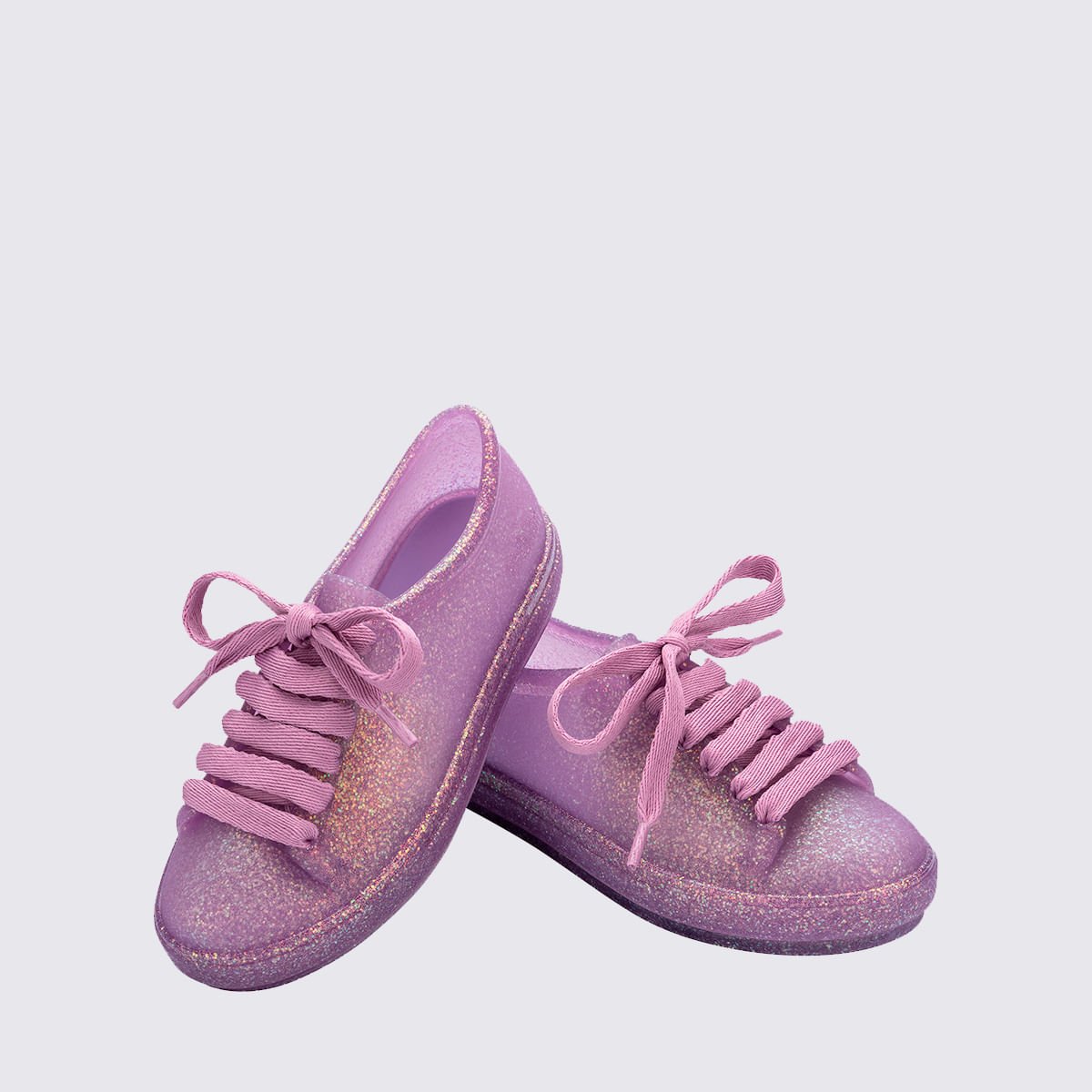 Mini Melissa Hip Sneaker Infantil Lilás Glitter 36377 Lilás 4