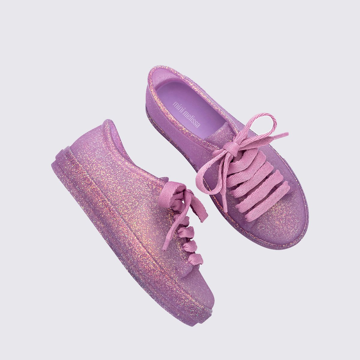 Mini Melissa Hip Sneaker Infantil Lilás Glitter 36377 Lilás 5