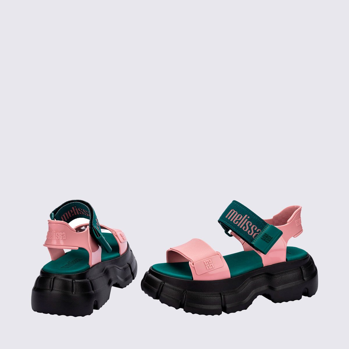 Melissa Pulse Preto Rosa 36854 Rosa/Verde 5