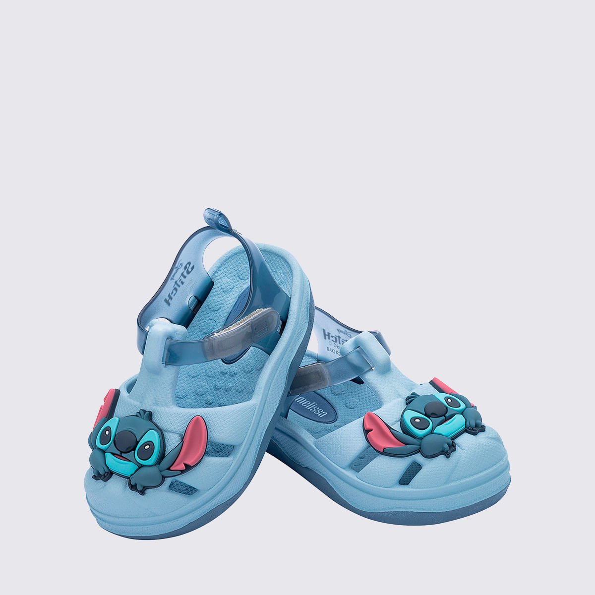 Mini Melissa Zig + Disney Baby Azul Claro 37346 Azul 4
