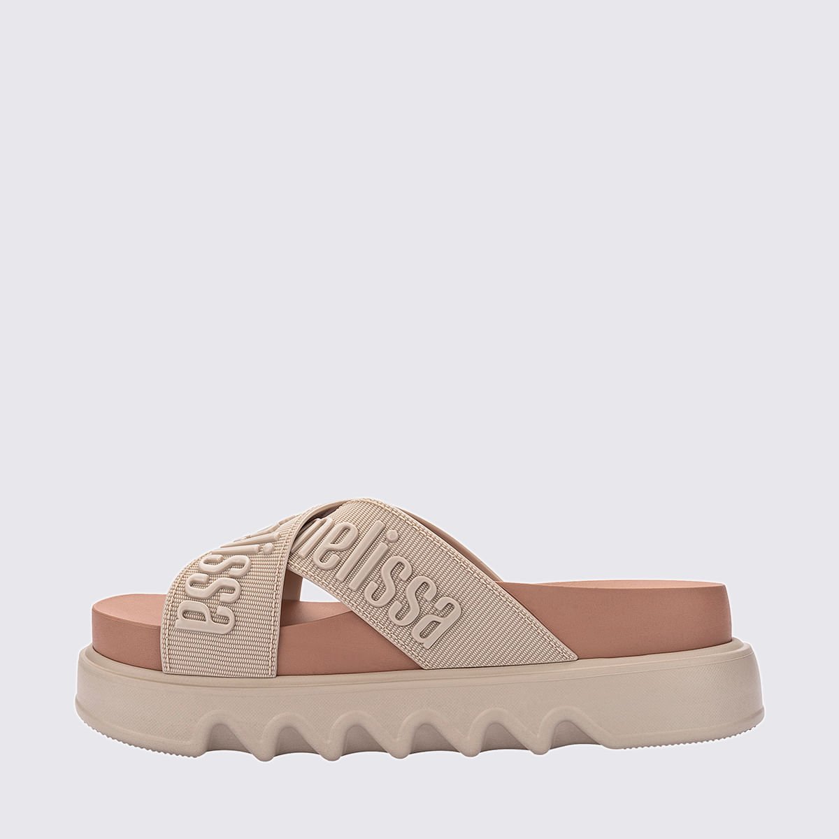 Melissa Cross M Lover Platform Bege Marrom 37368 Bege 2