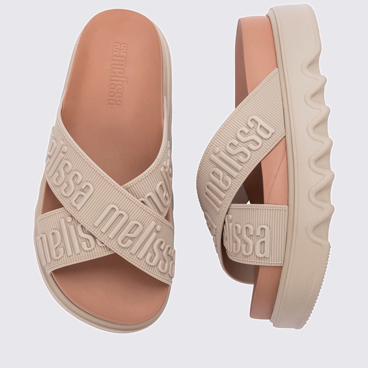 Melissa Cross M Lover Platform Bege Marrom 37368 Bege 4