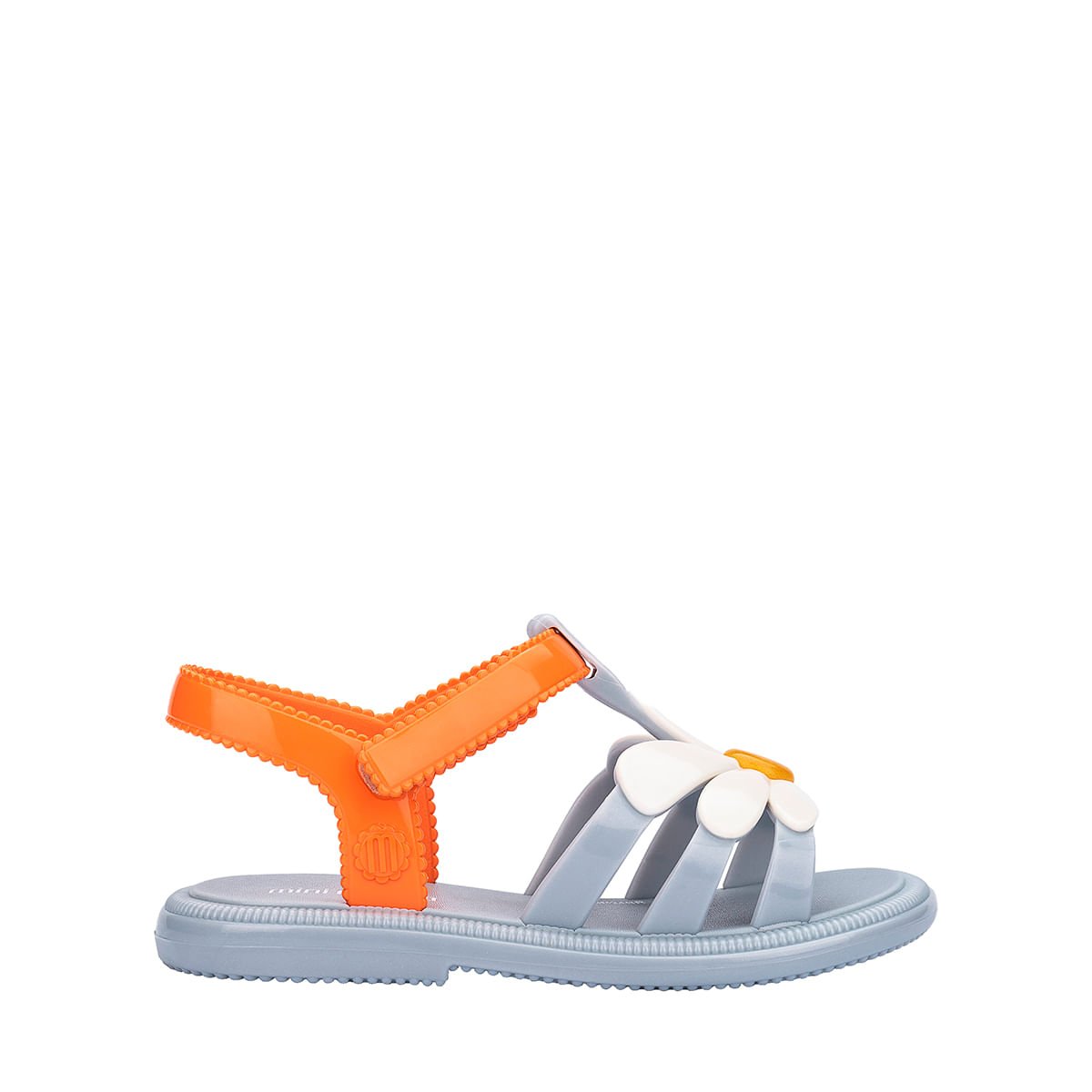 Mini Melissa Hip Bloomy Baby Azul Laranja 35902