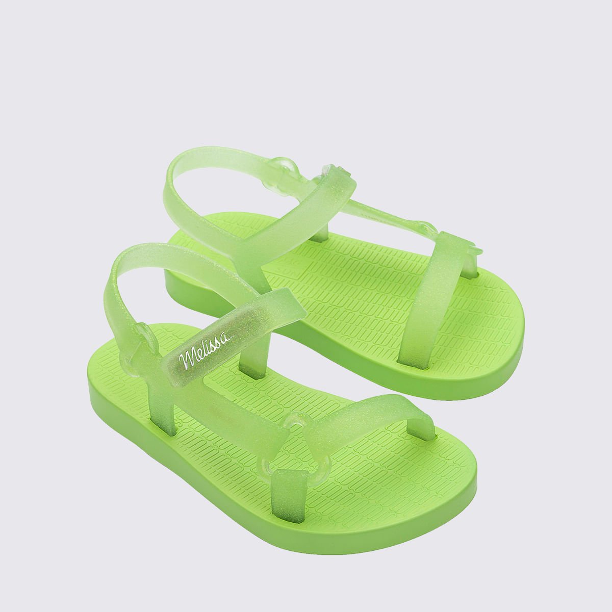 Mini Melissa Sun Downtown Baby Verde Glitter 35771 Verde 3