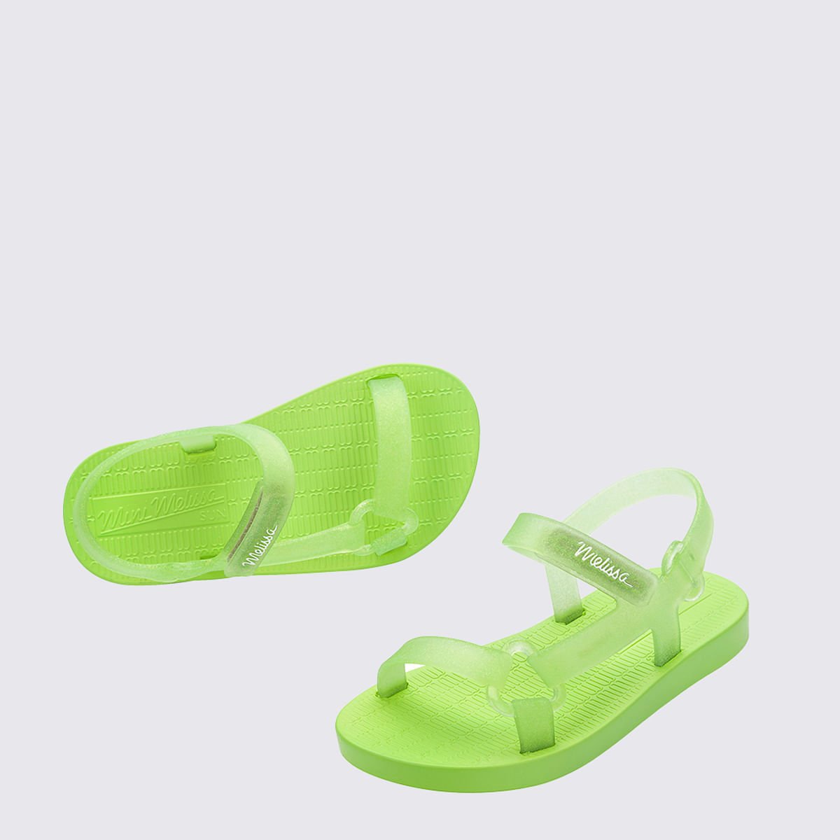 Mini Melissa Sun Downtown Baby Verde Glitter 35771 Verde 5