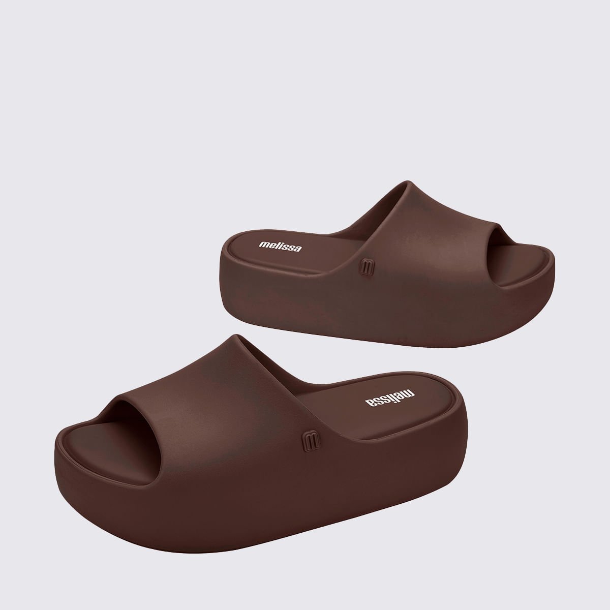 Melissa Free Platform Slide Bronze 35859 Marrom 2