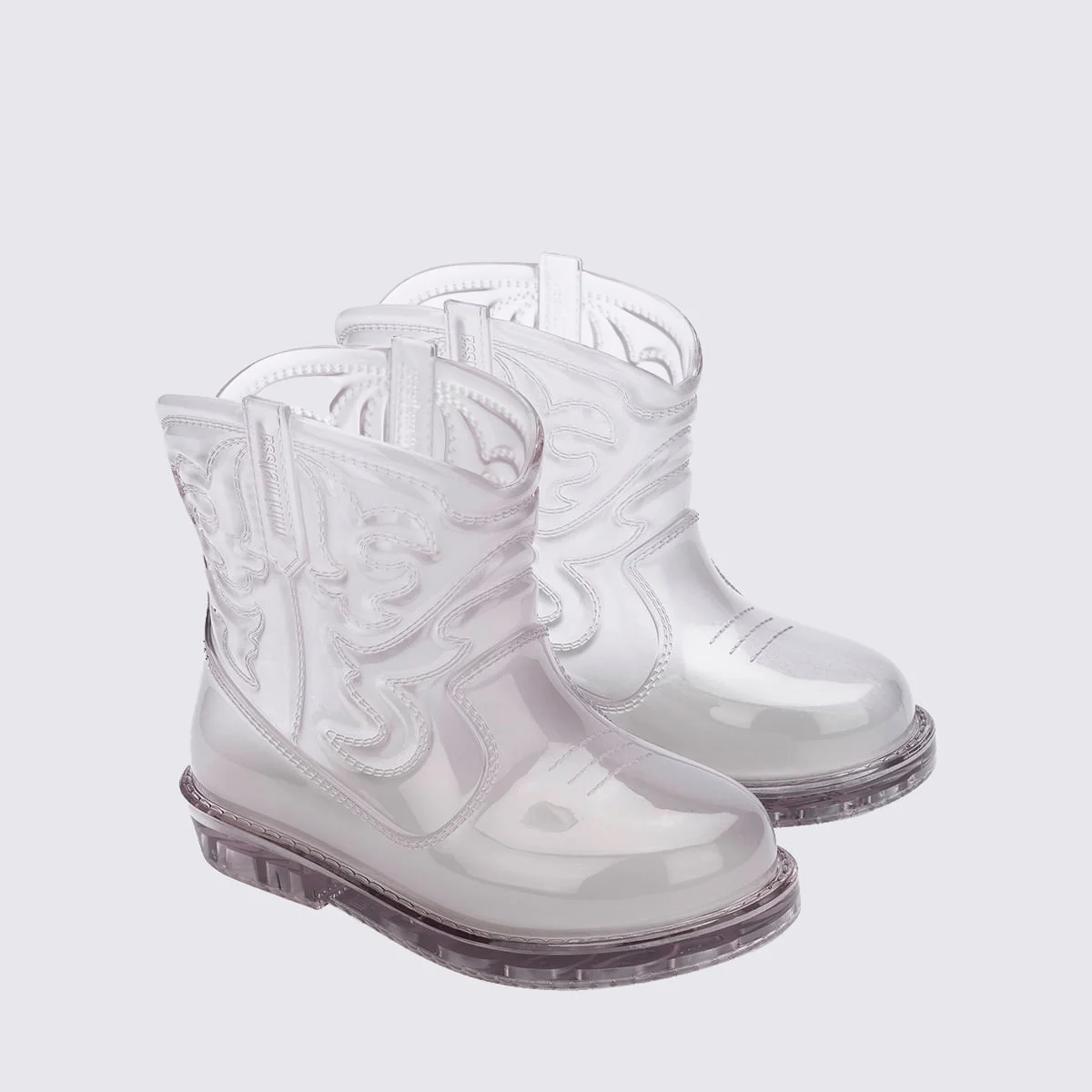 Mini Melissa Texas Boot Baby Vidro 36191 Branco 3