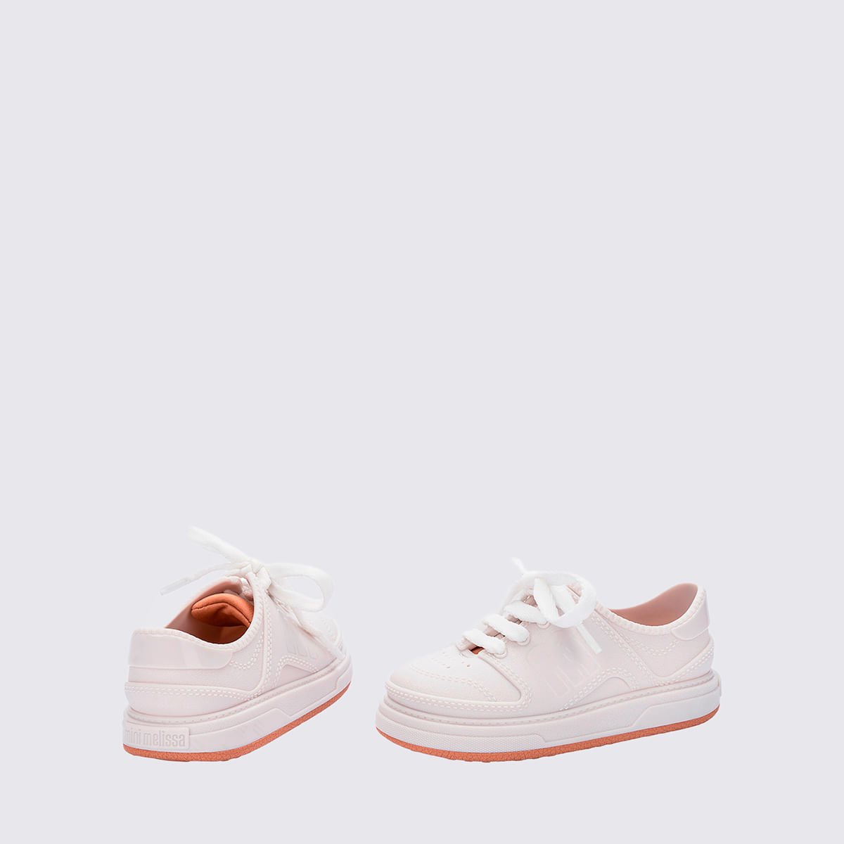Mini Melissa Bold Sneaker Baby Branco Bege 36128 Branco 5