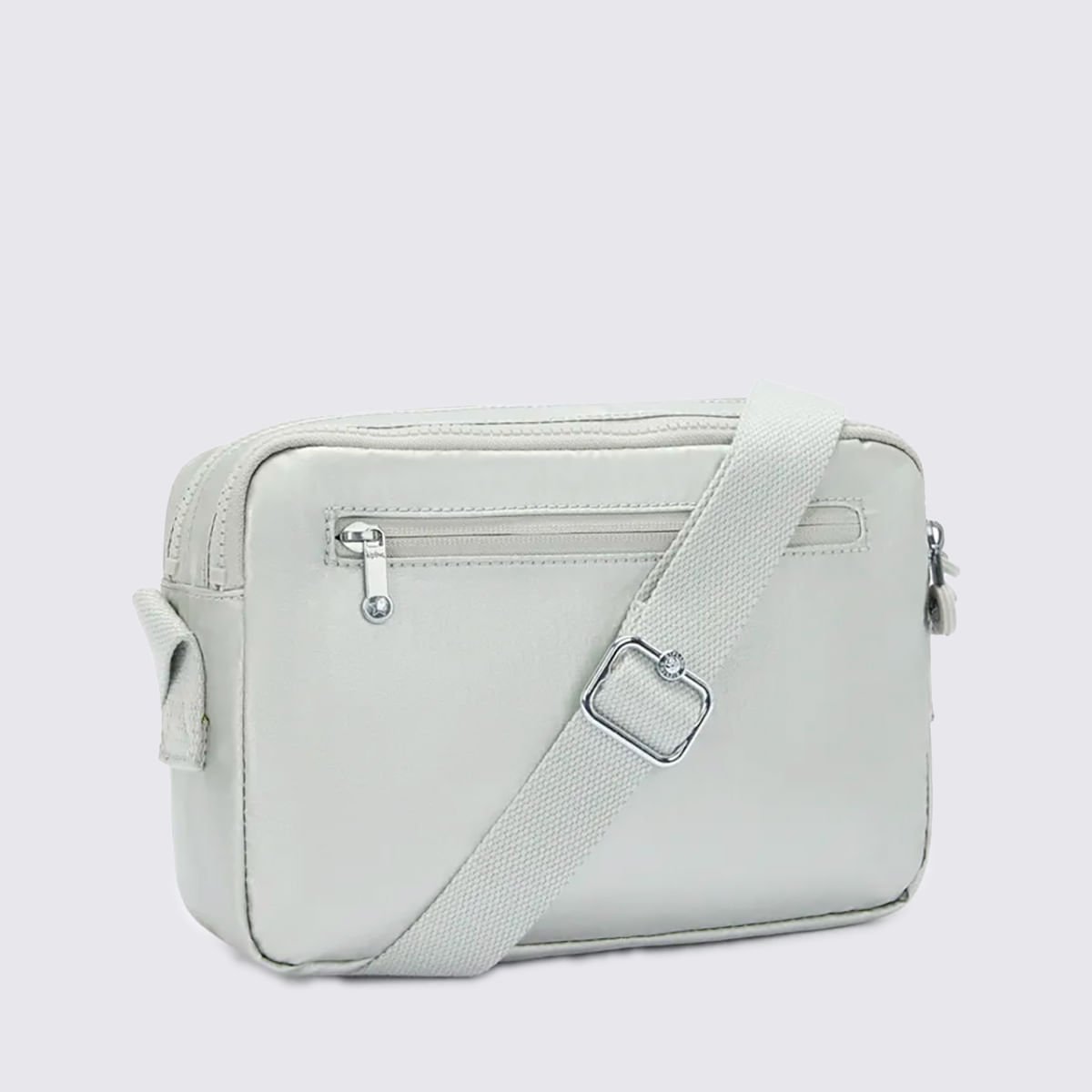 Bolsa Kipling Abanu M Prata I683170P Branco 2
