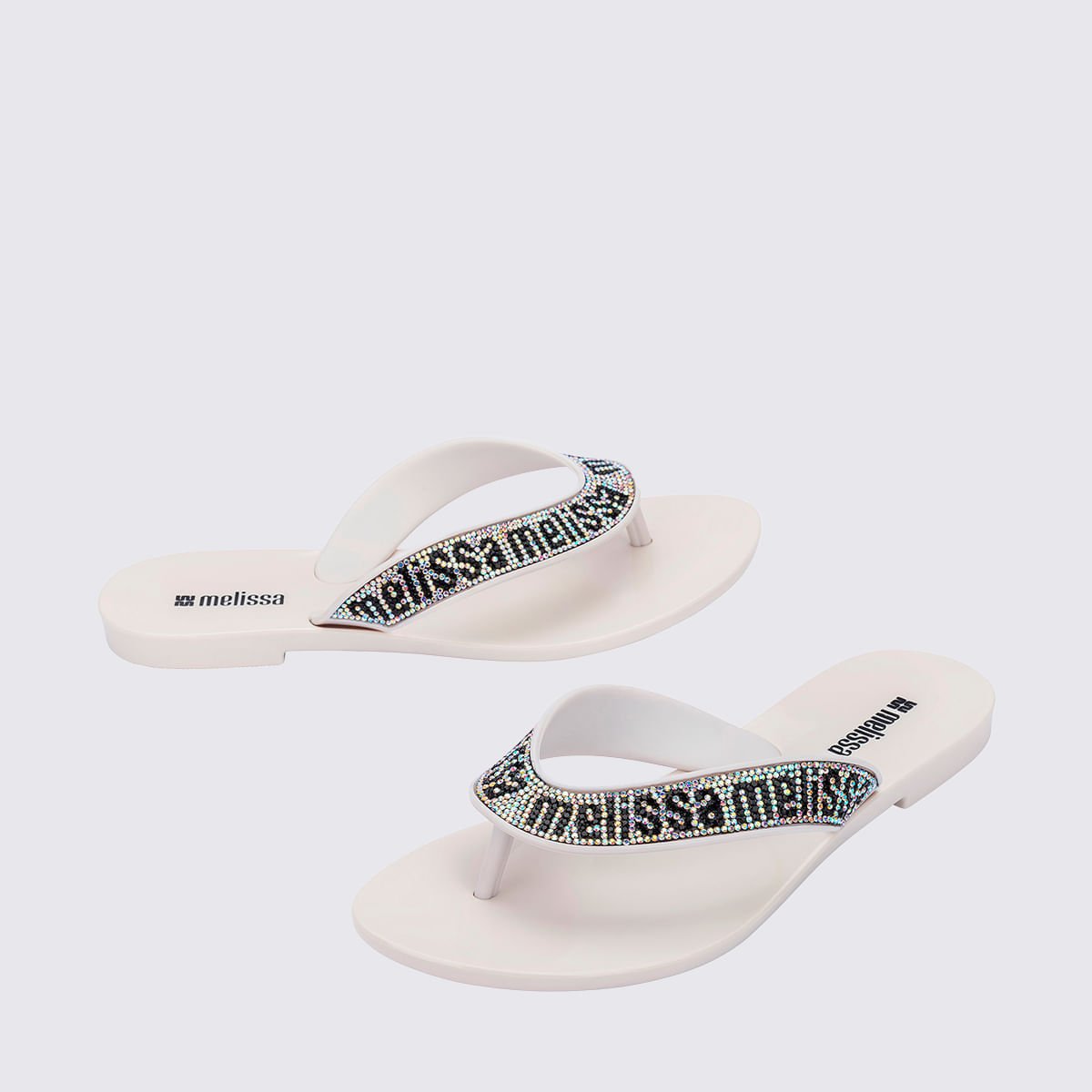 Melissa Flip Flop M-Lover Deluxe Branco 37090 Branco 4