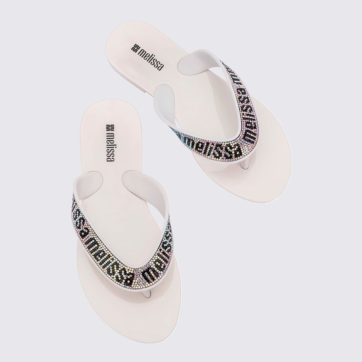 Melissa Flip Flop M-Lover Deluxe Branco 37090 Branco 5