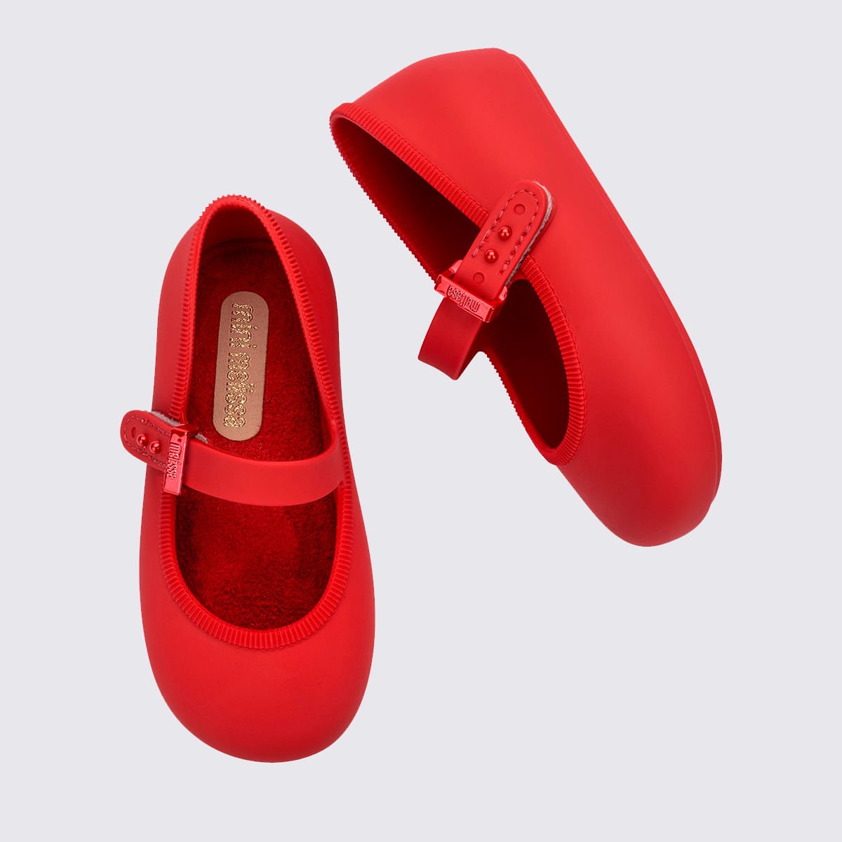 Mini Melissa Soft Ballerina Baby Vermelho 36240 Vermelho 4