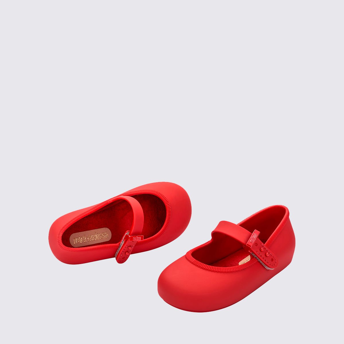 Mini Melissa Soft Ballerina Baby Vermelho 36240 Vermelho 5