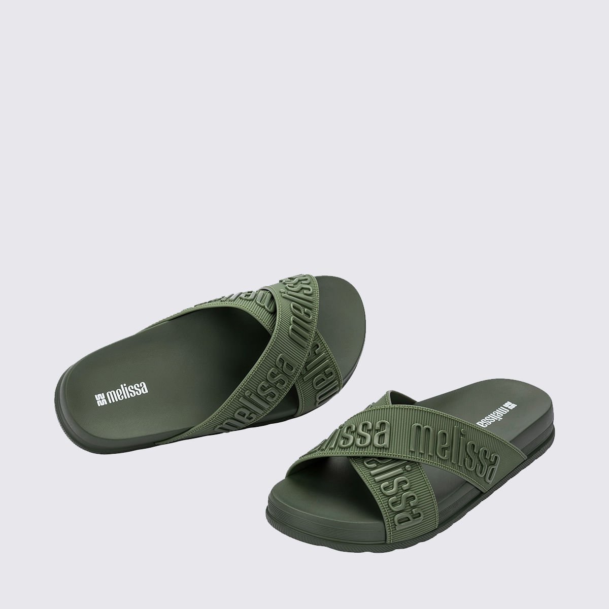 Melissa Cozy Slide M Lover II Verde Escuro 36118 Verde 4