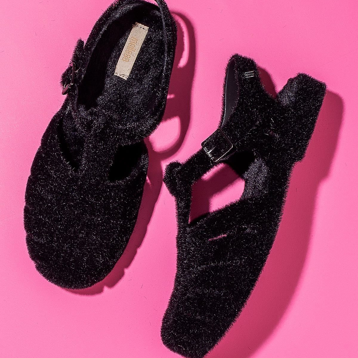 Melissa Possession Warm Preto Flocado 35992 Preto 6