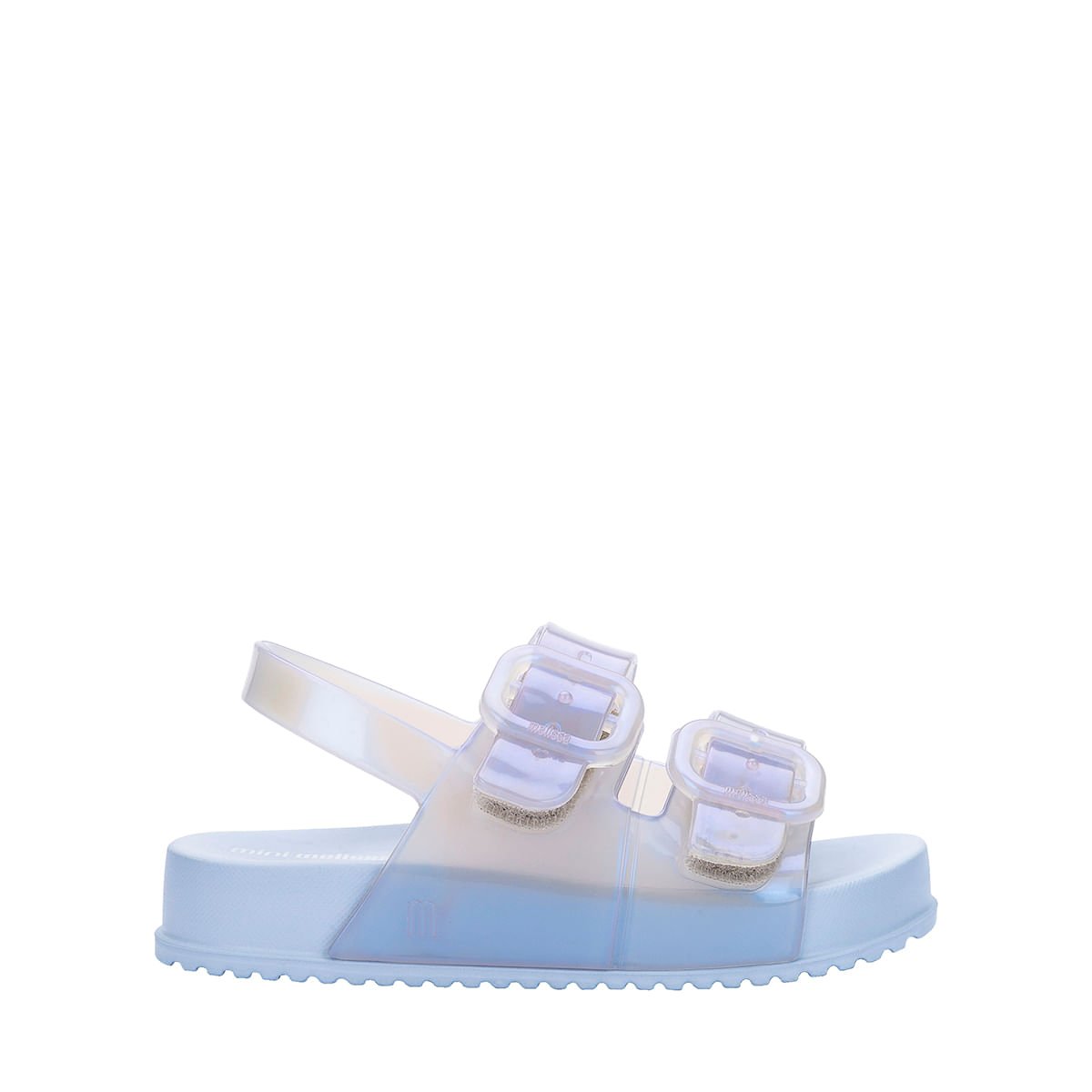Mini Melissa Cozy Sandal Baby Azul Branco 35686