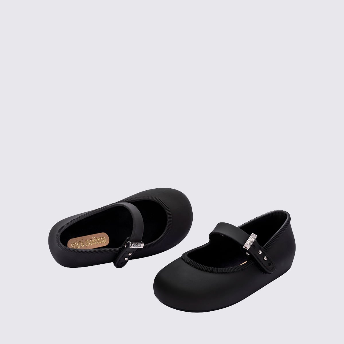 Mini Melissa Soft Ballerina Baby Preto 36240 Preto 4