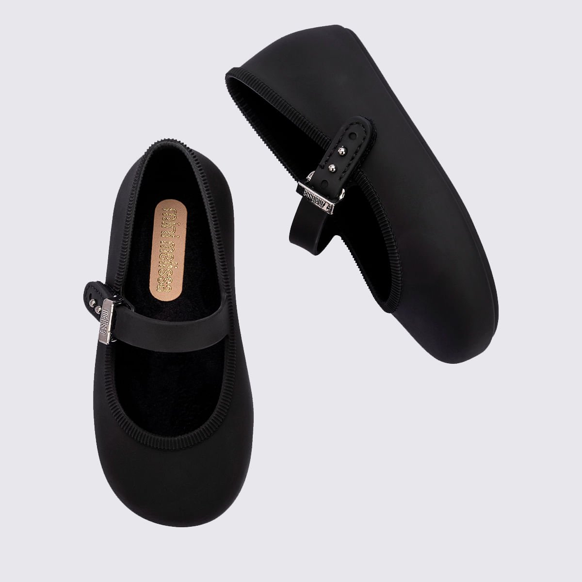 Mini Melissa Soft Ballerina Baby Preto 36240 Preto 5