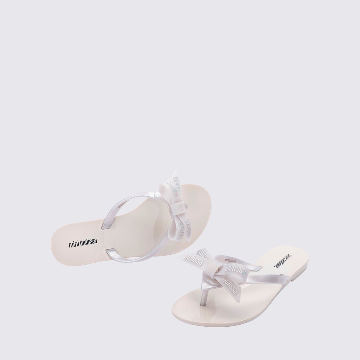 Mini Melissa Harmonic M-Lover Infantil Branco Perolado 35806 Branco 5