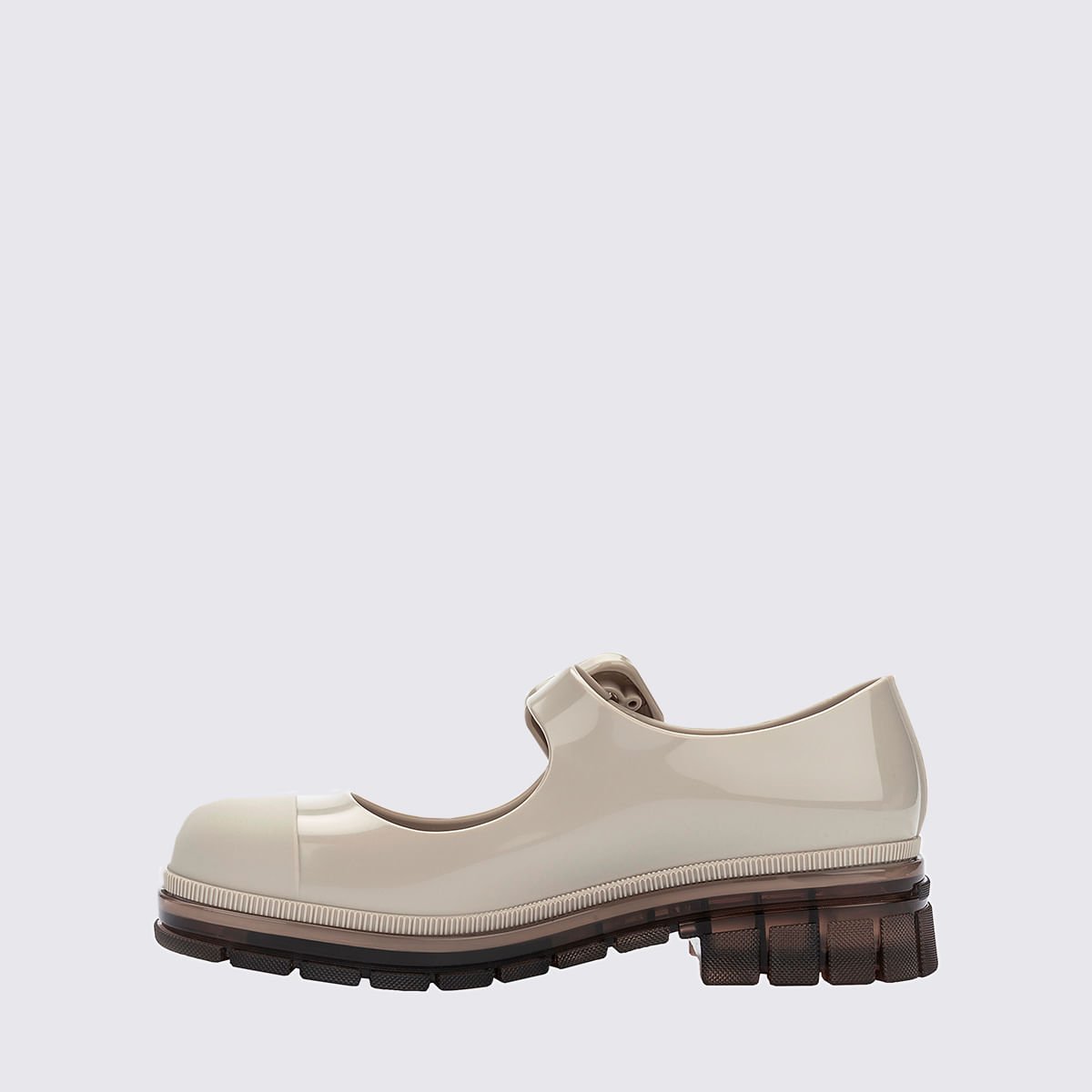Mini Melissa June Infantil Bege Transparente 36108 Bege 2