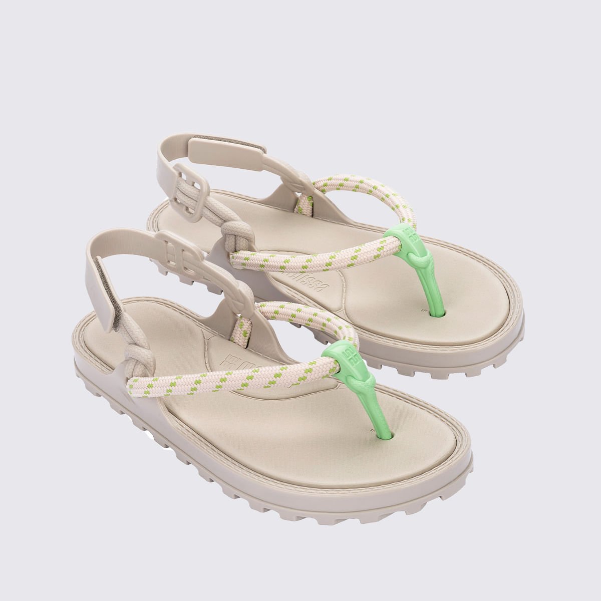 Melissa Bond Sandal Bege Verde 36733 Bege 3