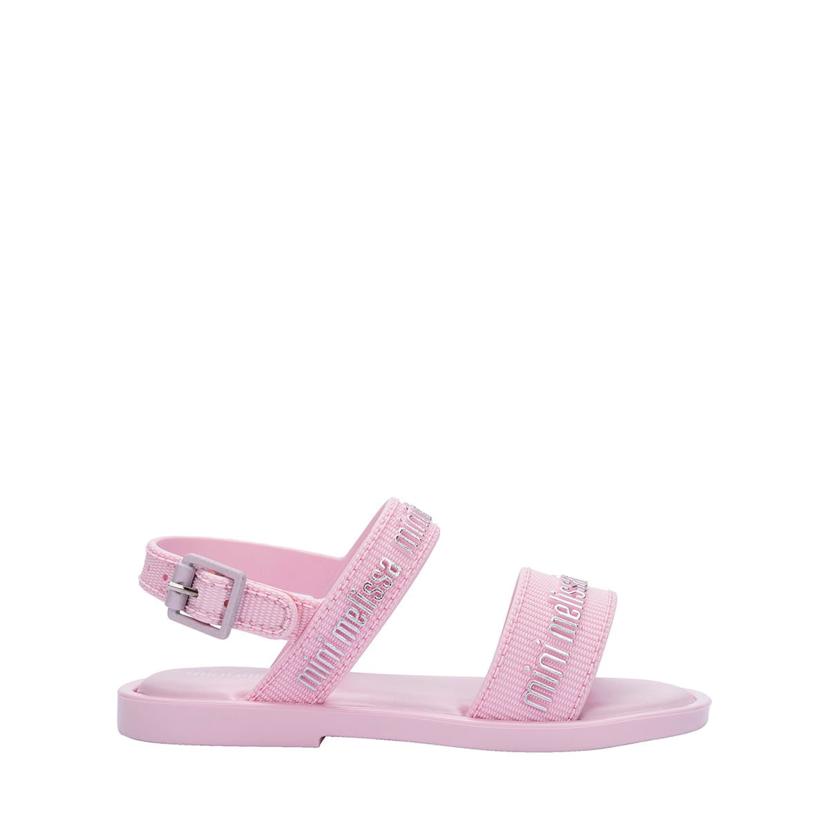 Mini Melissa Mar Sandal M Lover Rosa Claro Prata 36112
