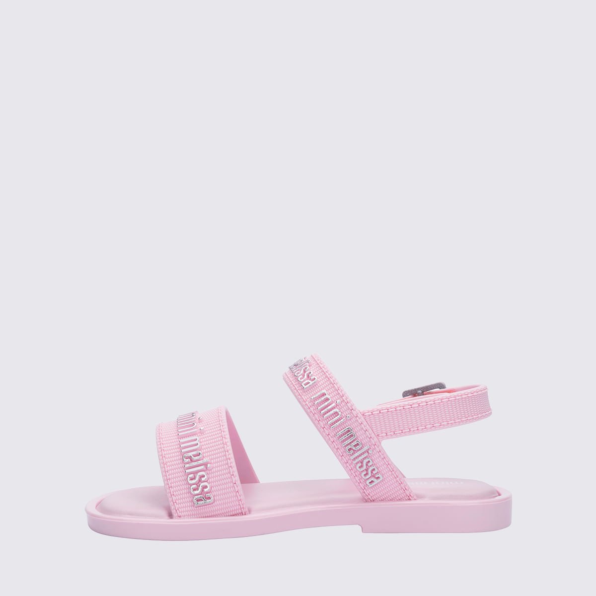 Mini Melissa Mar Sandal M Lover Rosa Claro Prata 36112 Rosa 2